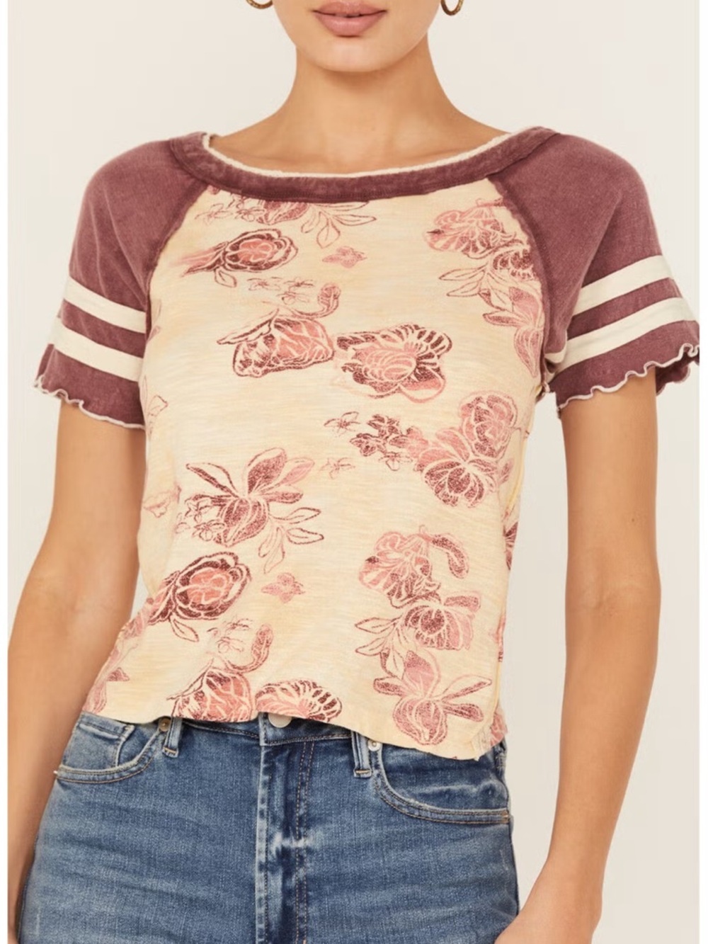 FREE PEOPLE Wish You Were Here Tee